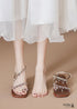 Boho Summer High Heel Sandals